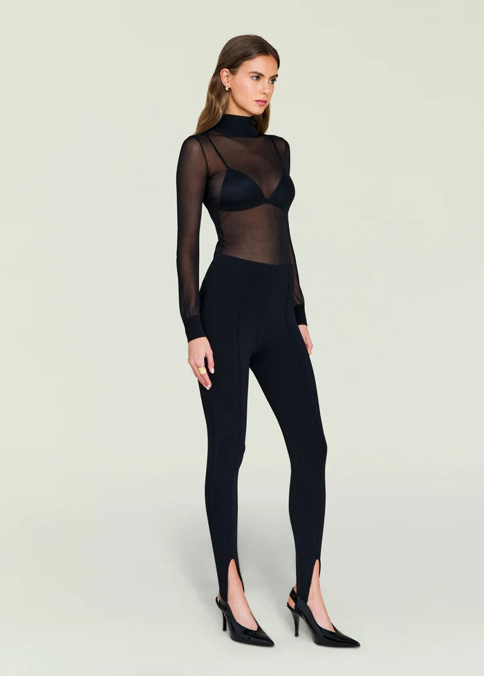 Kelsey Stirrup Legging in Black