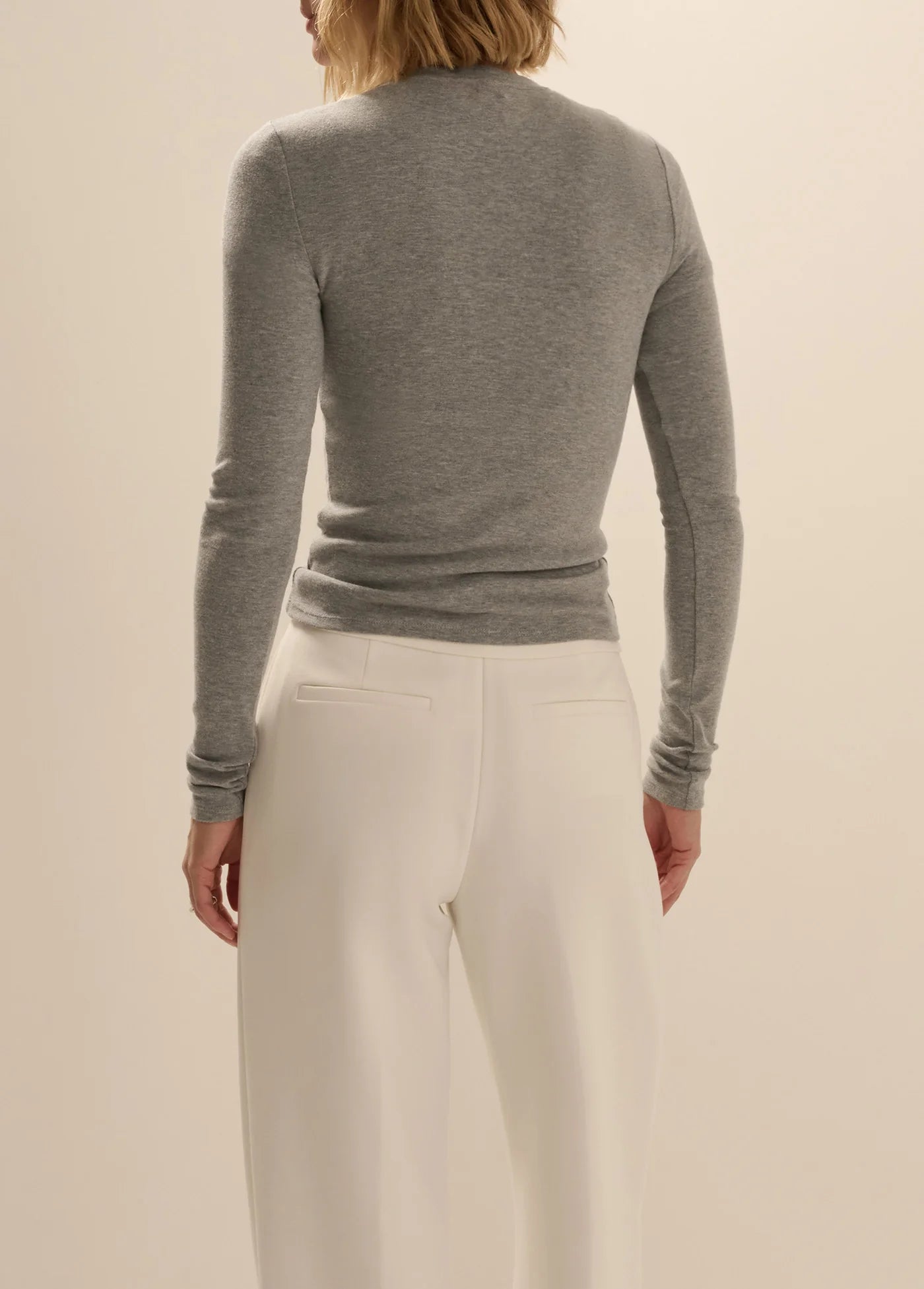 The Heritage Long Sleeve in Heather Grey