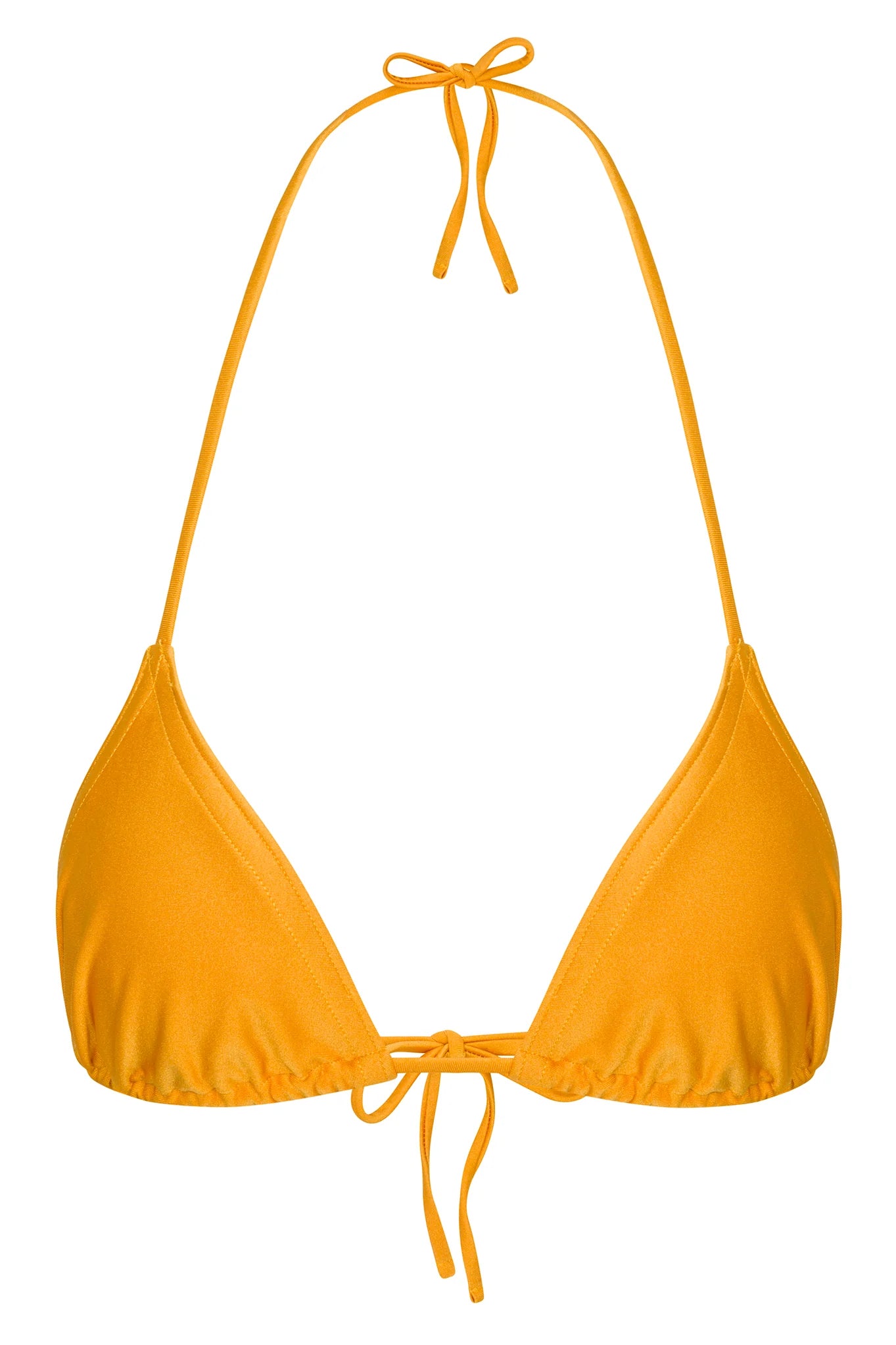 Triangle Bikini Top in Yellow