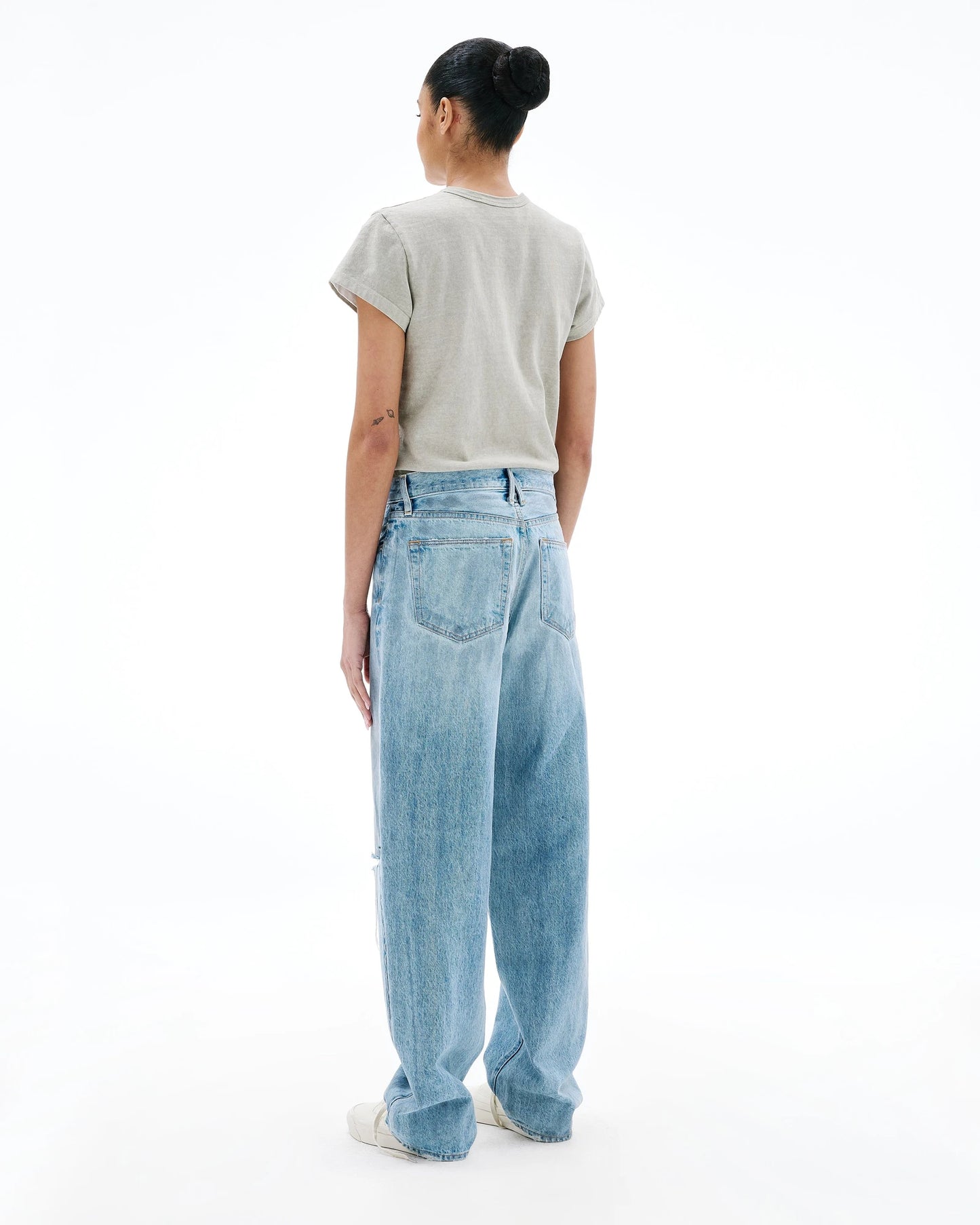 Tess Long in Think I'm in Love Blue
