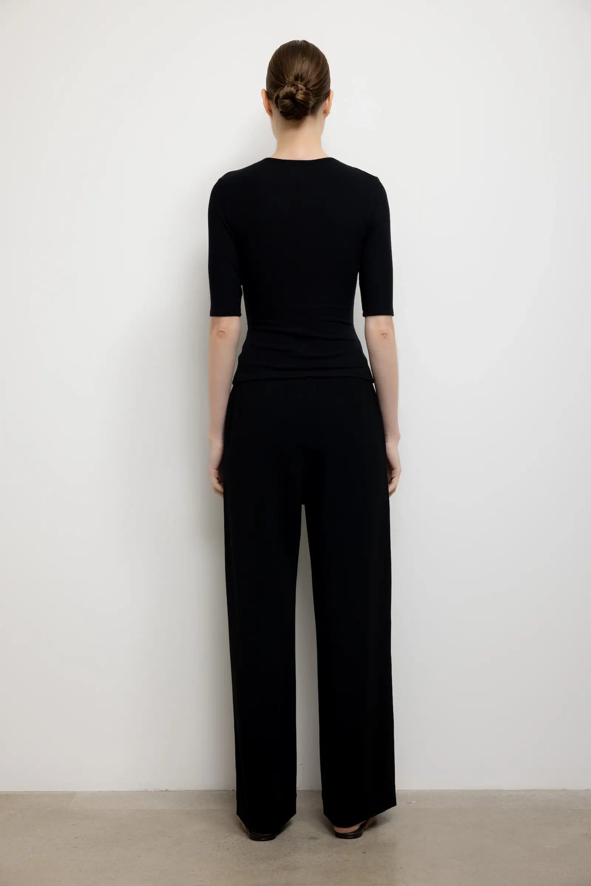 Arielle Pocket Pant in Black
