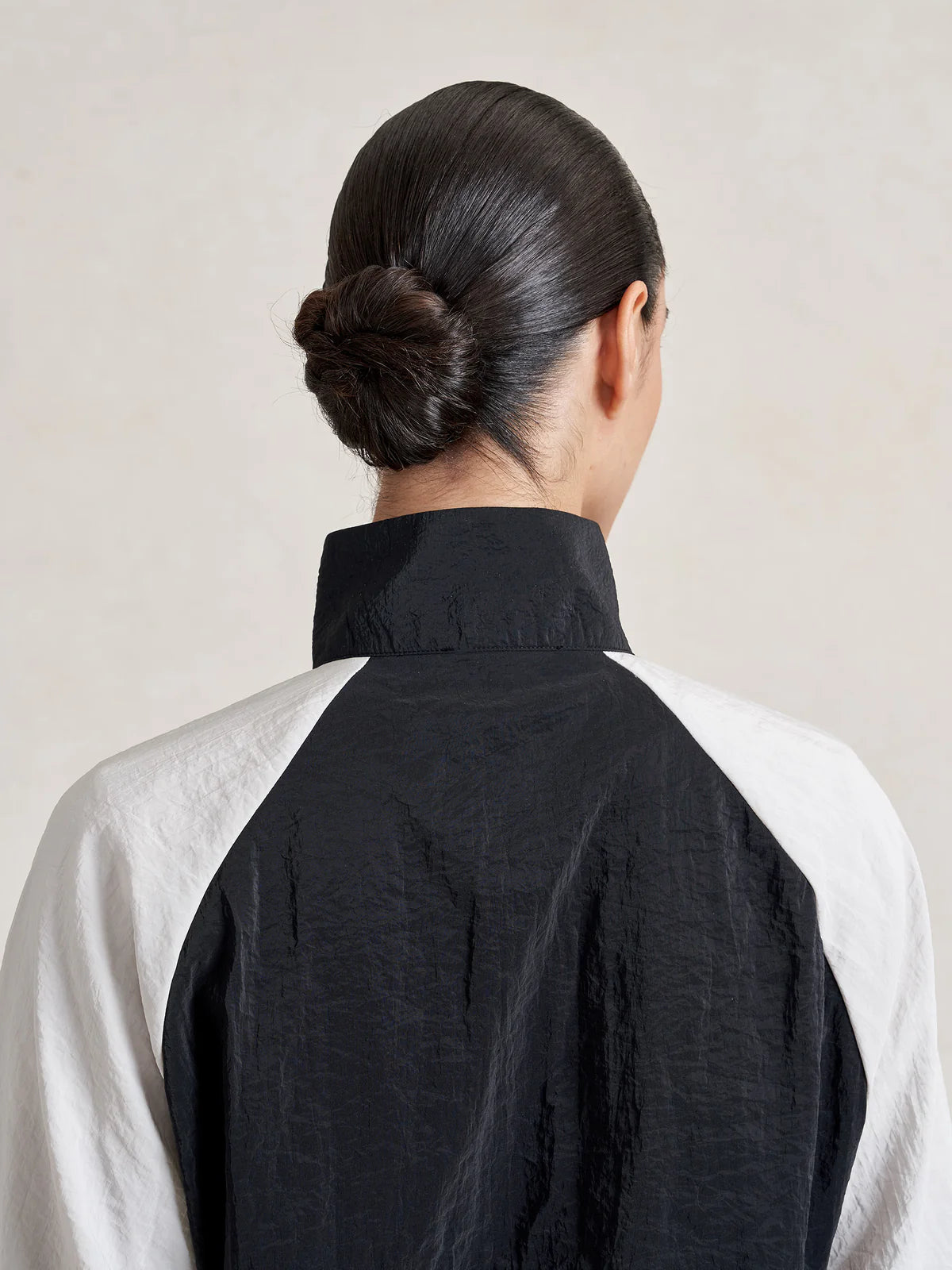 Crosby Jacket in Black/Stone