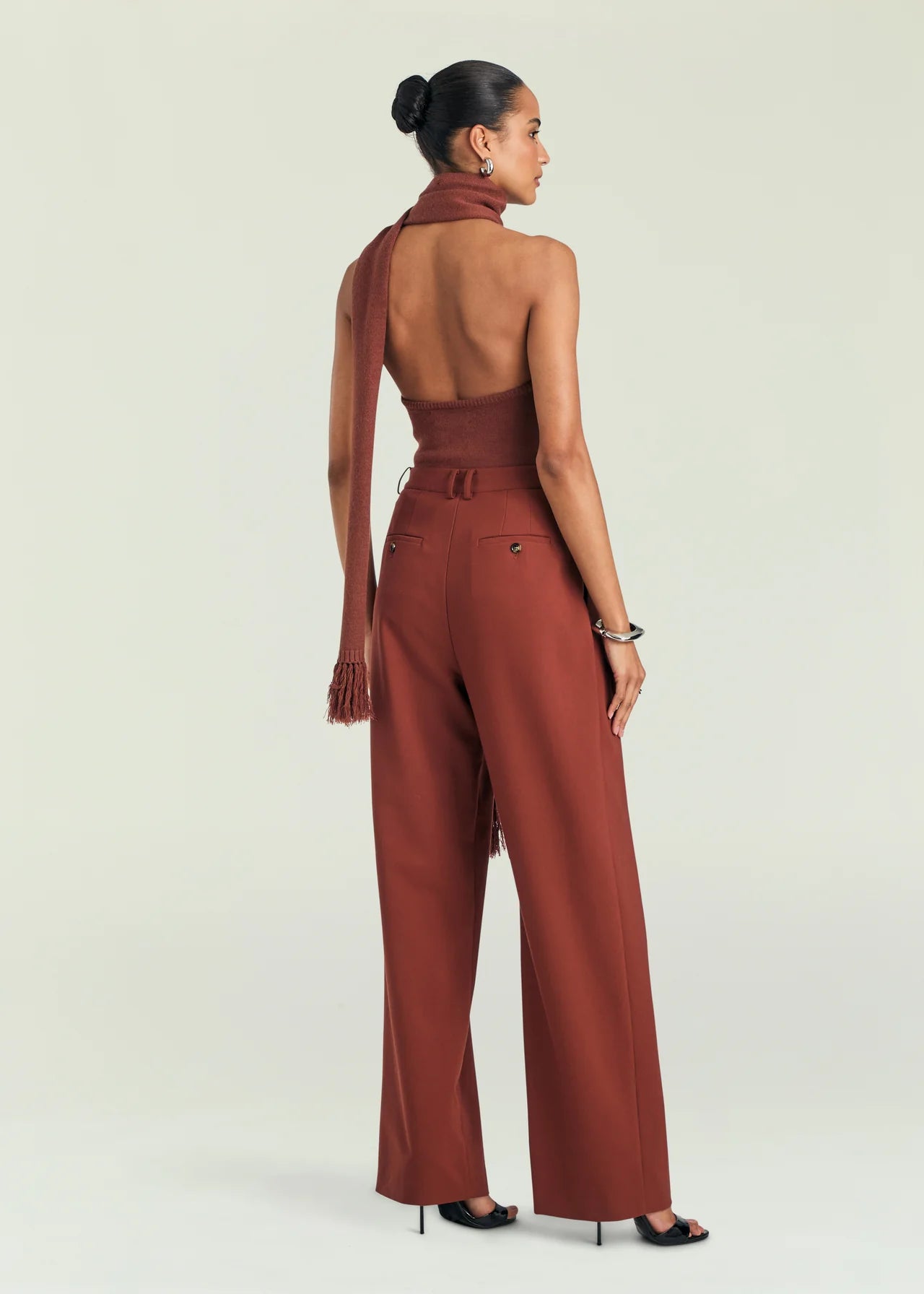 Caro Pant in Copper Clay