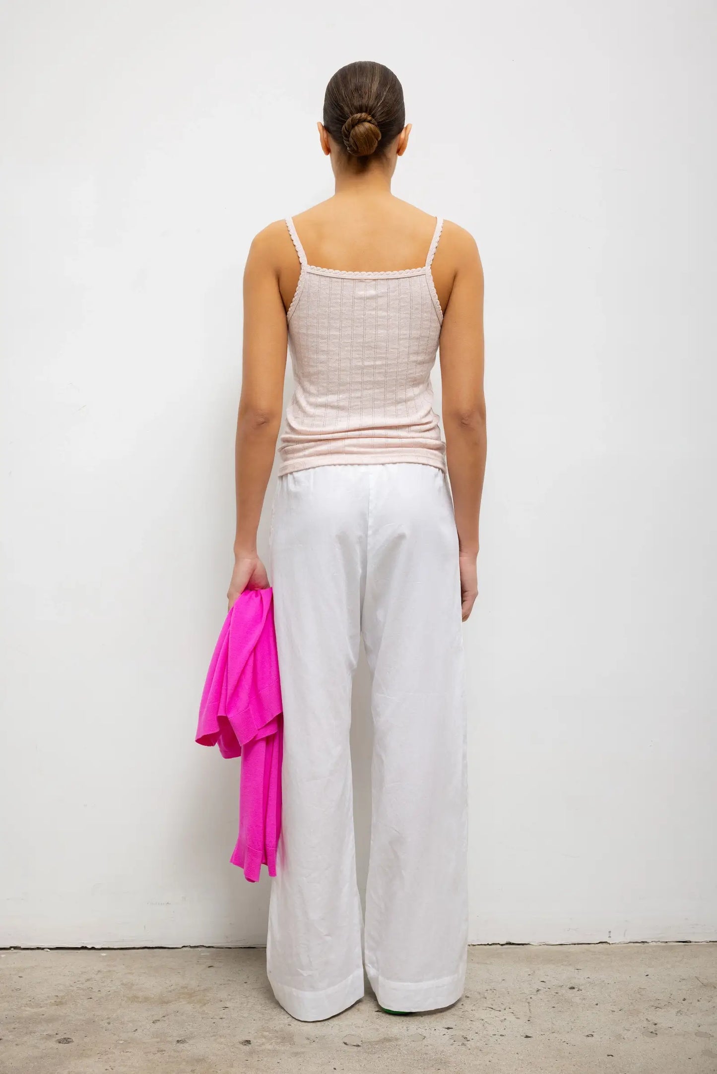 Yoko Pocket Pant in White