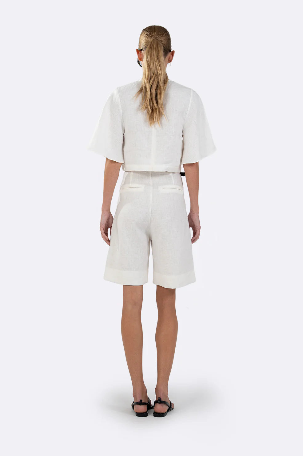 Carla Culottes in Off white