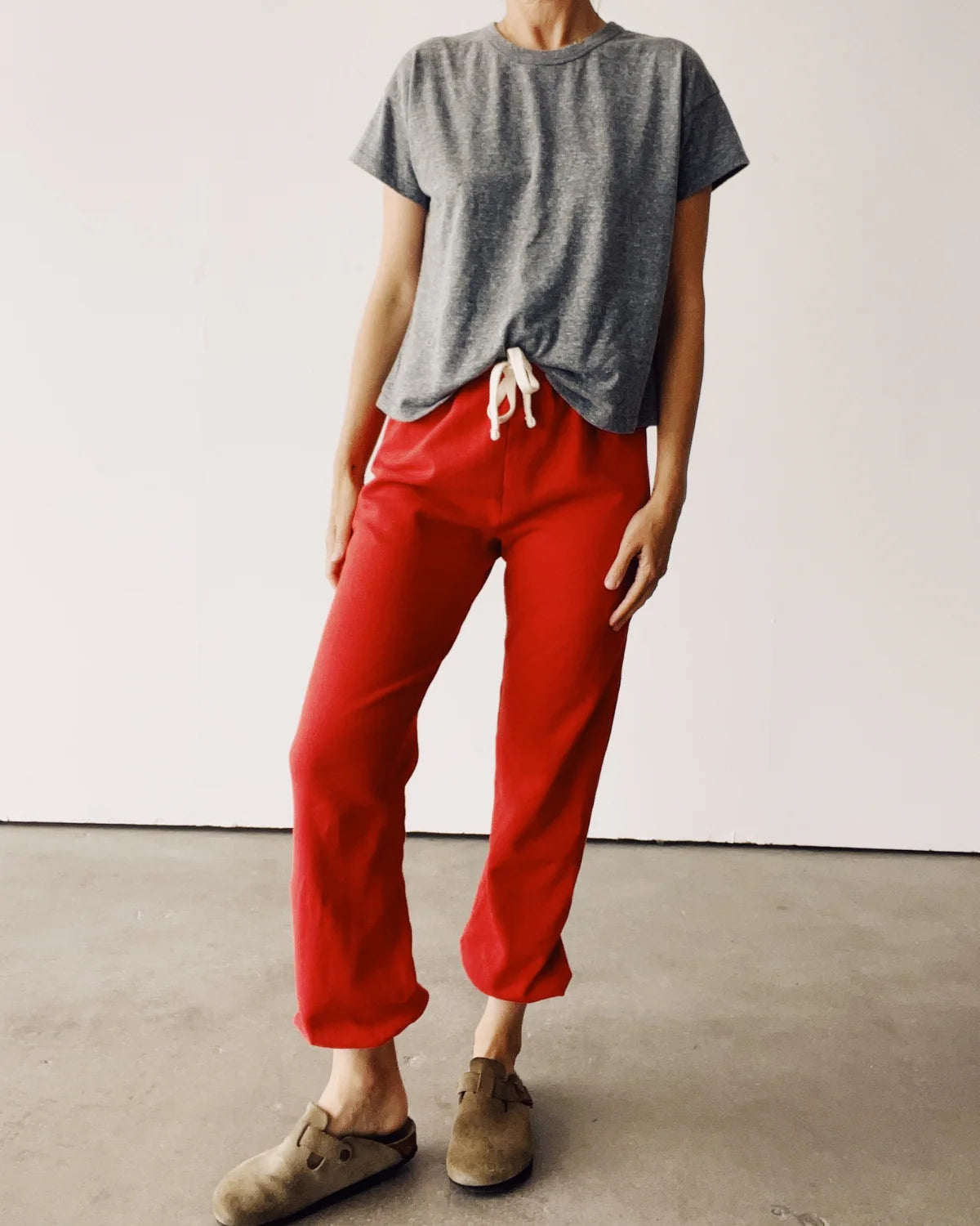 The Sweatpants in Red