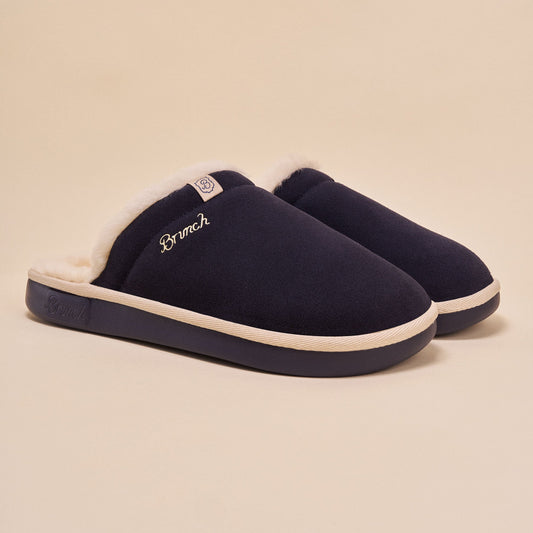 Essential Suede Sheraling in Navy