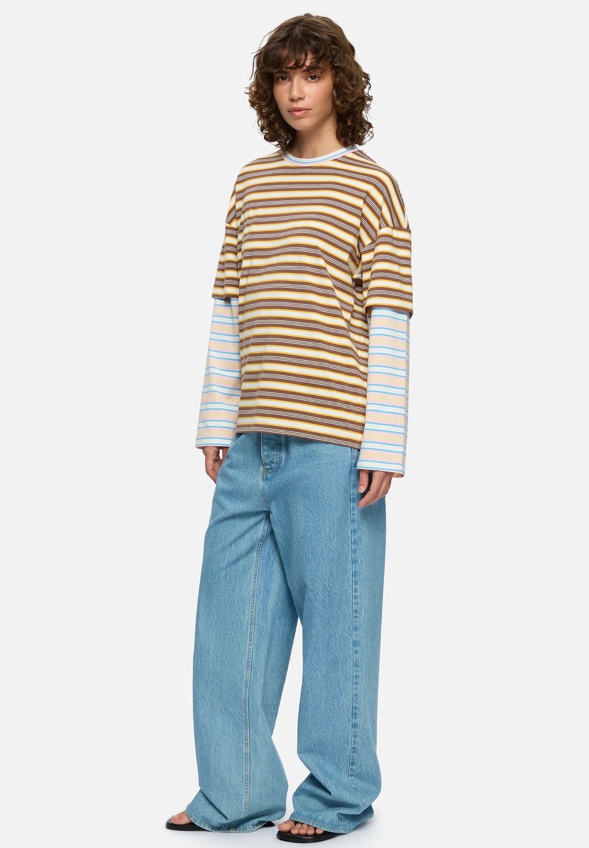 Faro Tee in Brown