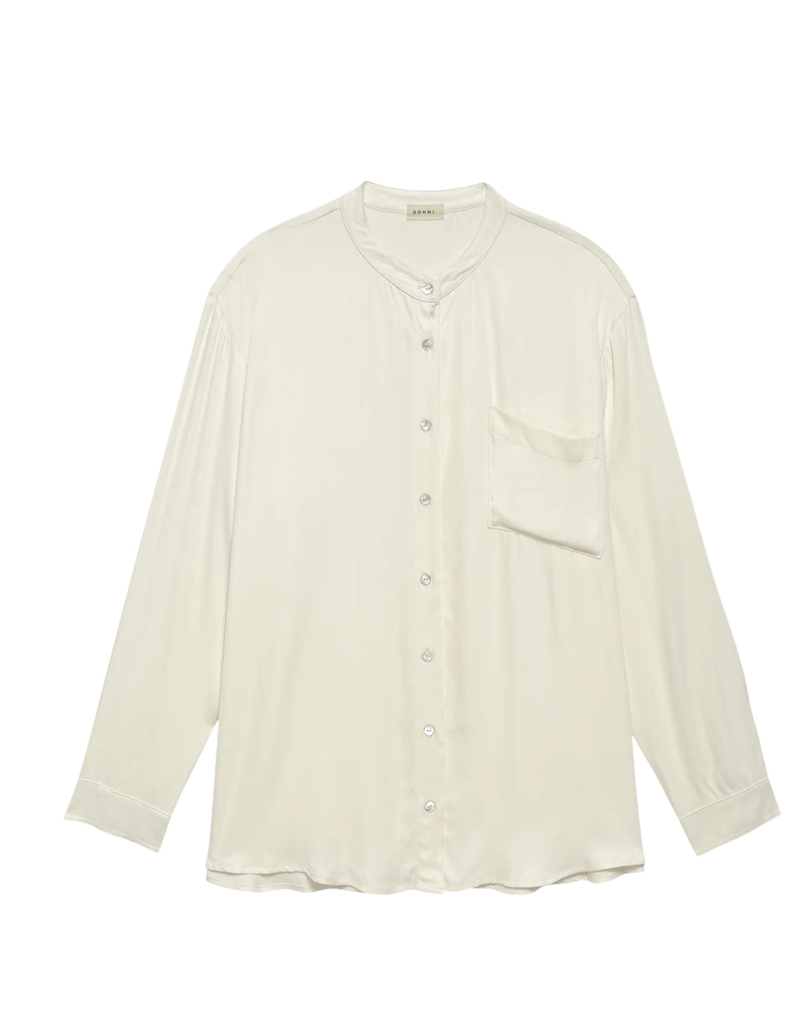 Satiny Mandarin Shirt