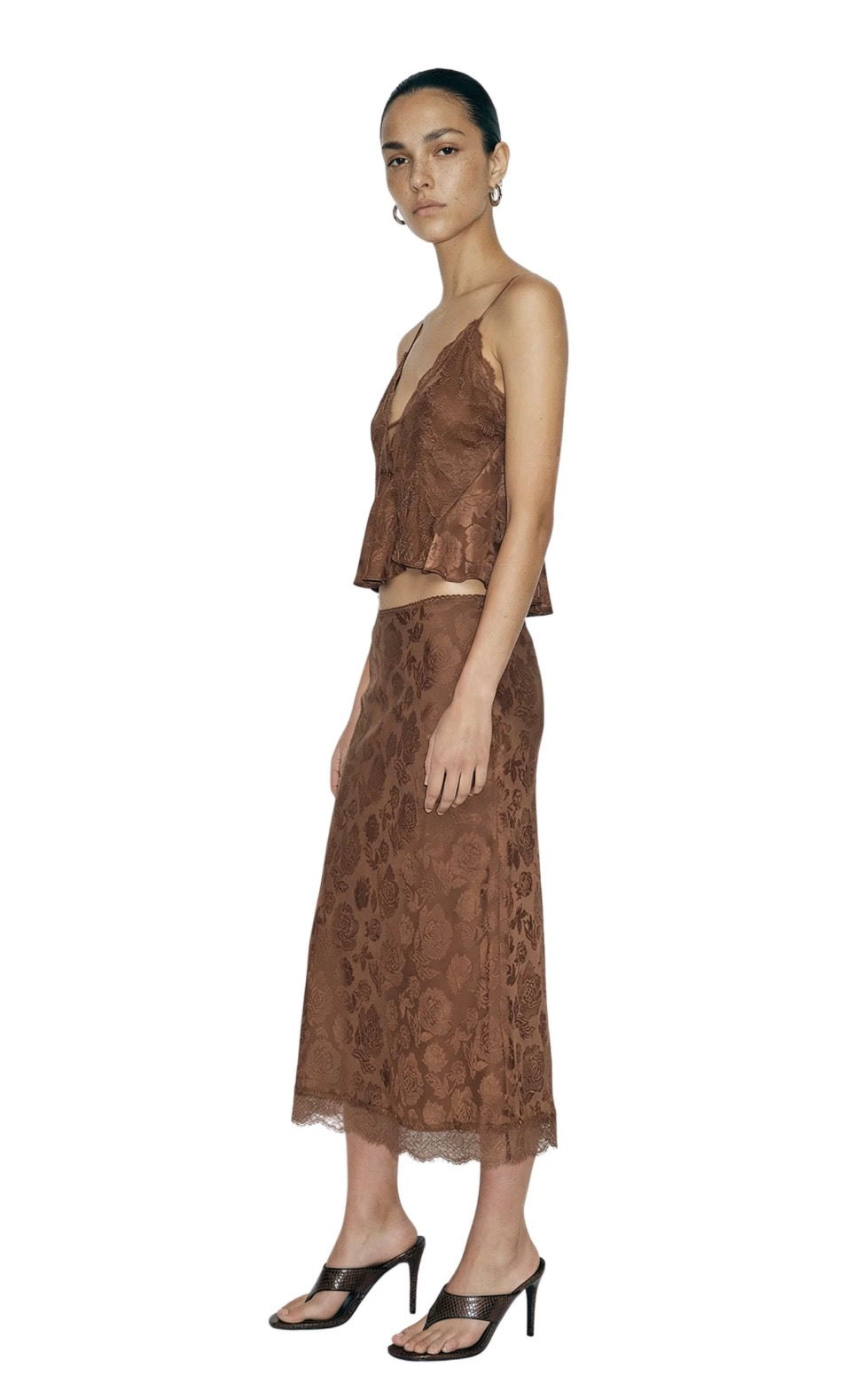 Danielle Top in Brown