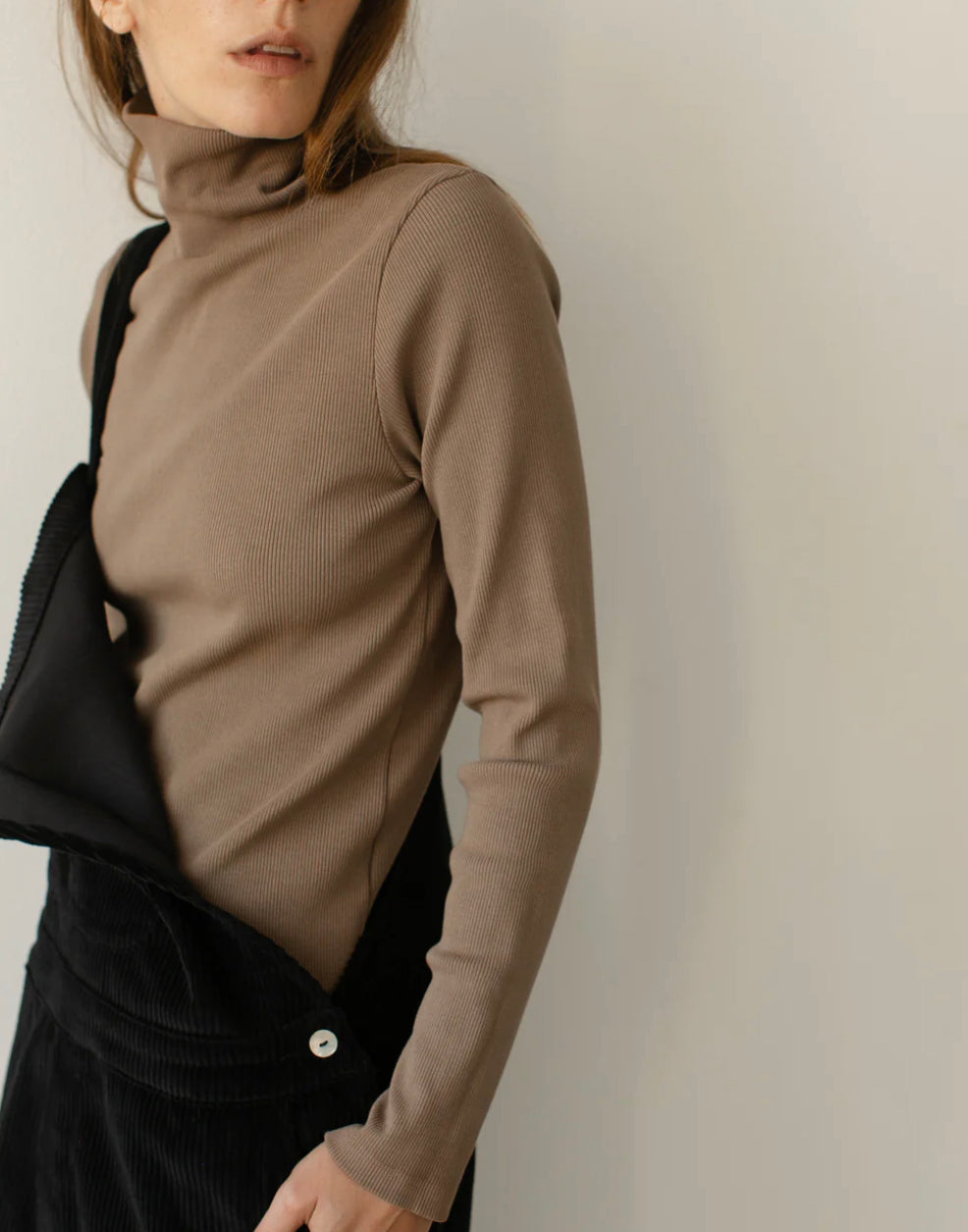 Rib Turtleneck