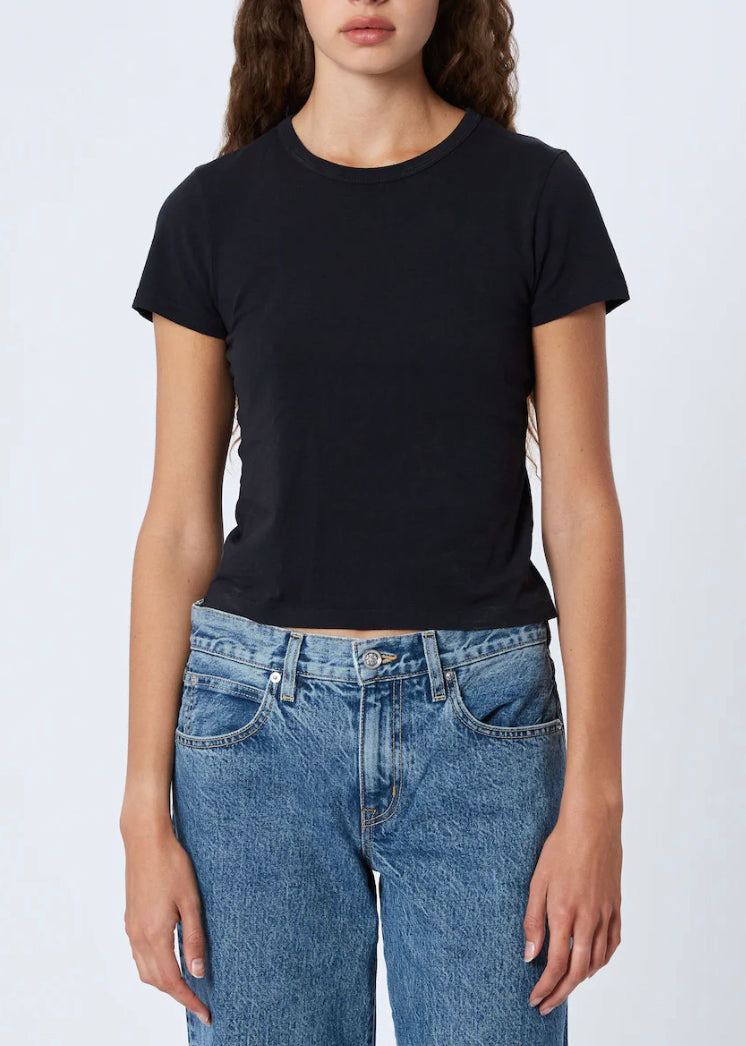 Baby Tee in Raven