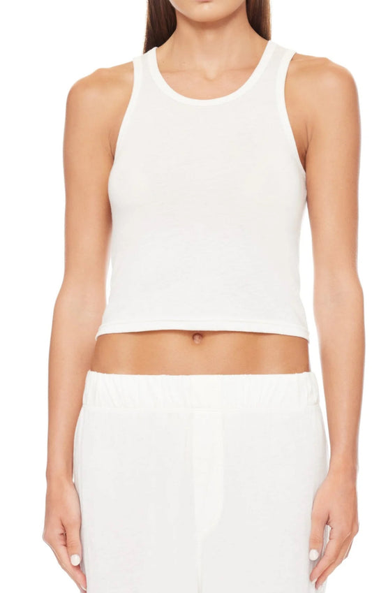 Fitted Tank- Ivory