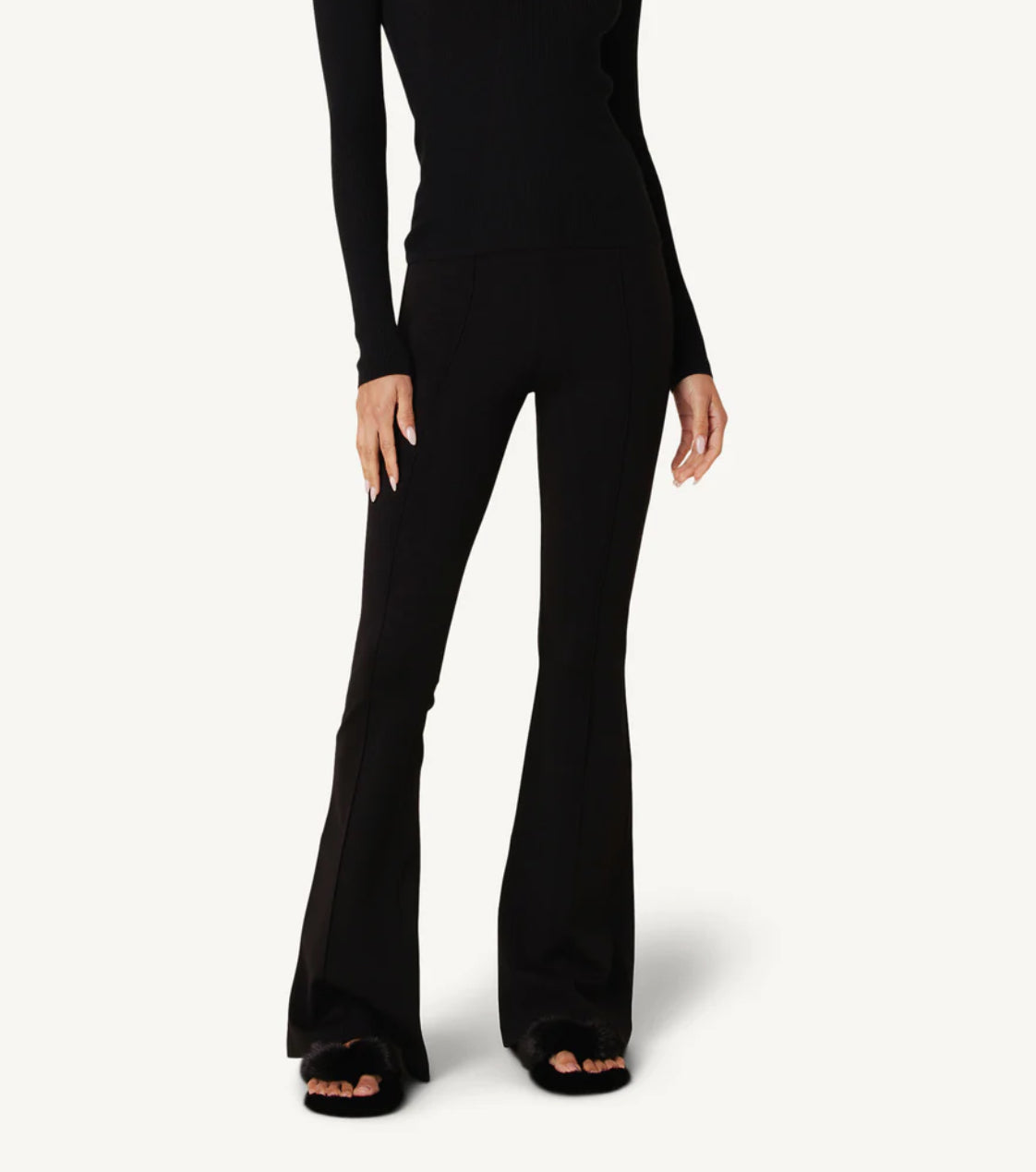 Bailey High Rise Pintuck Flare Pant