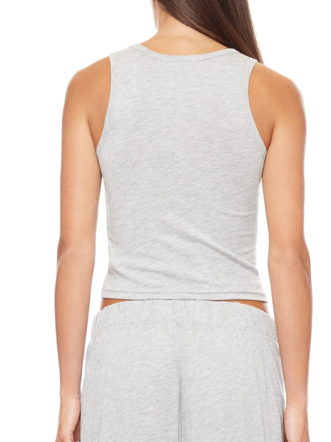 Fitted Tank- Grey