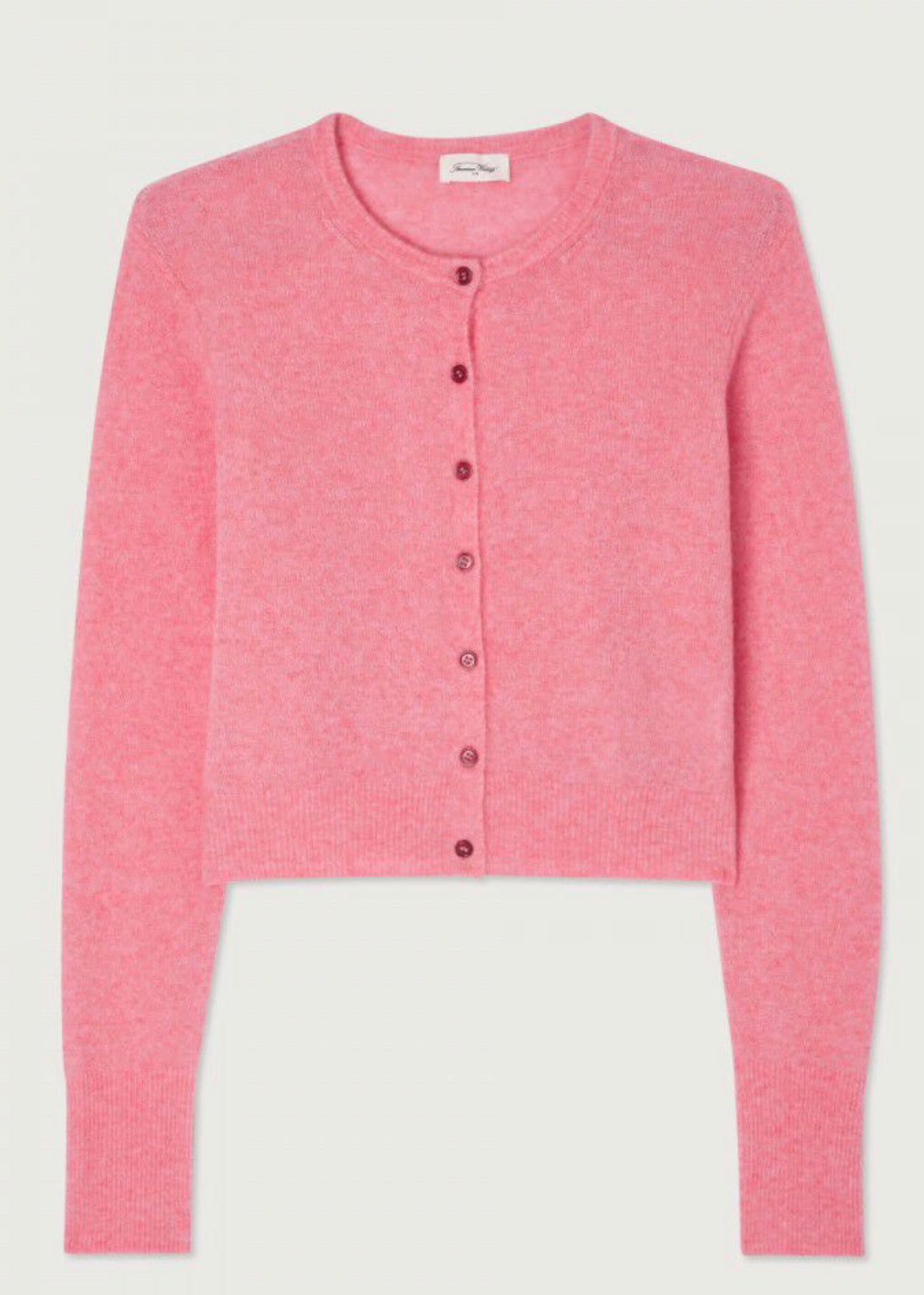 Cardigan Razpark in candy pink melange