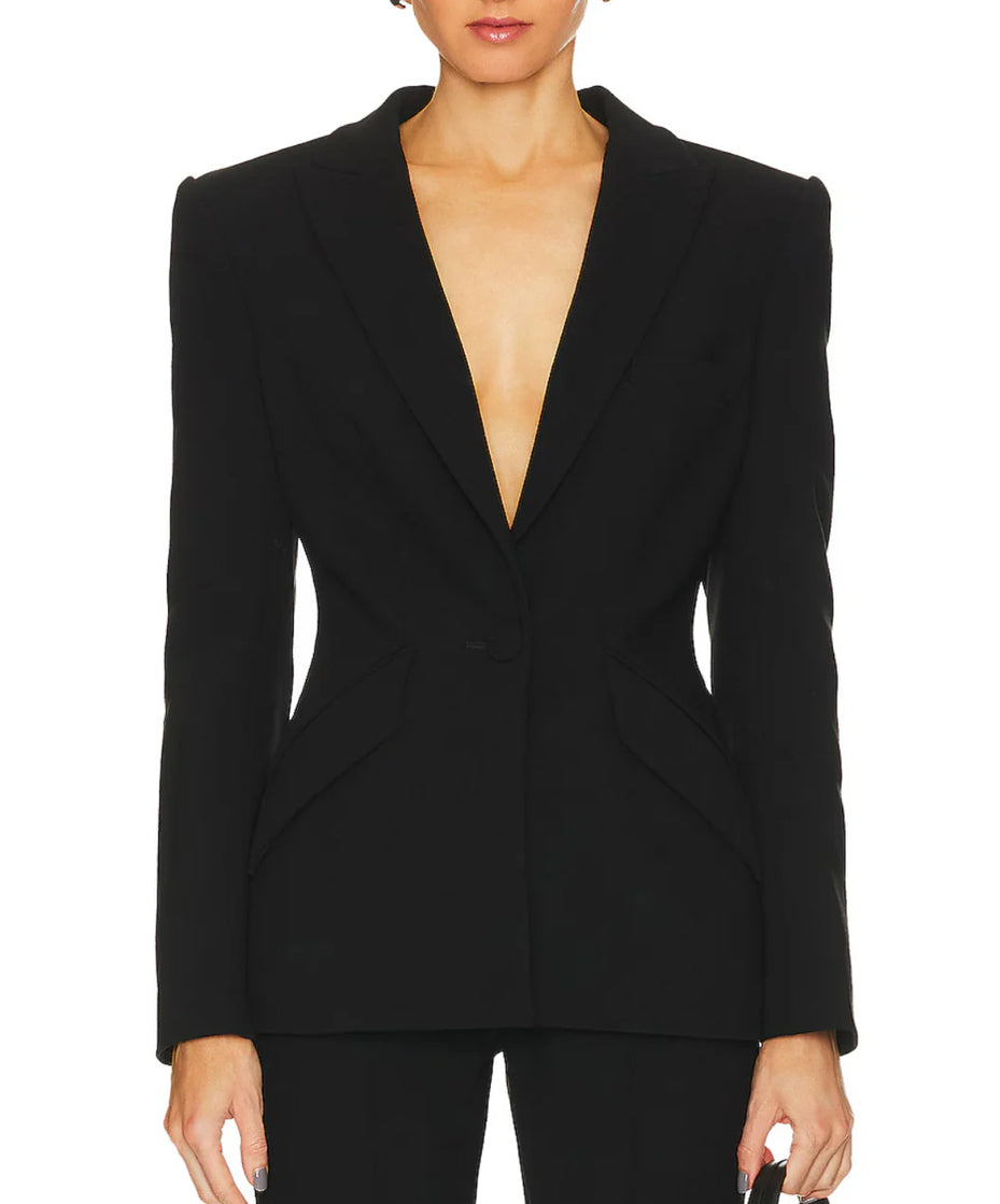 Sloan Structured Blazer in Black