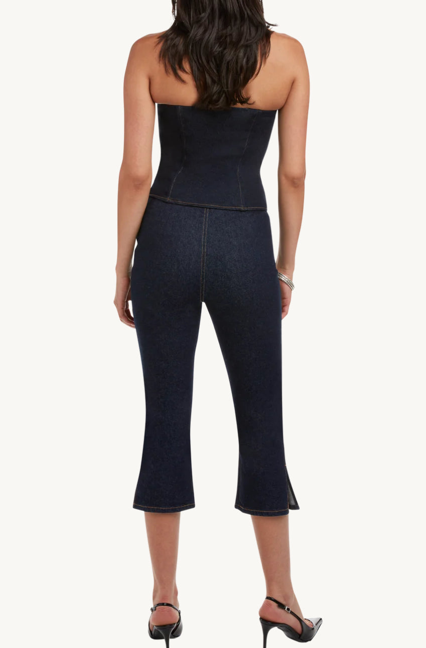 Split Hem Capri