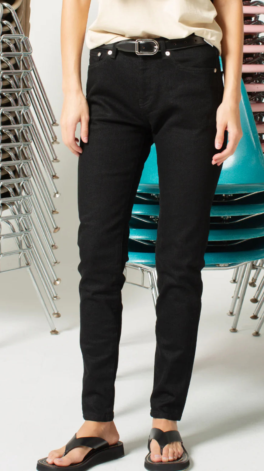Emma Mid Rise Stretch Skinny