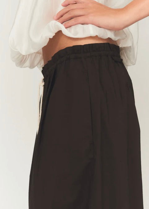 Bazaar Pants in Chocolate Brown