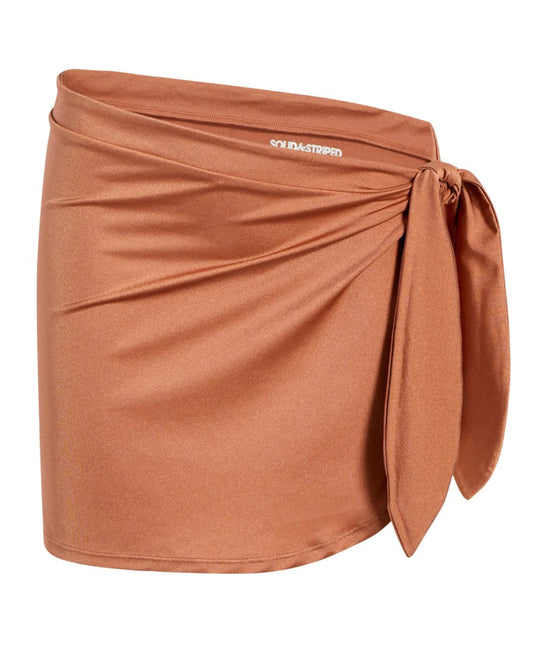 The Mini Wrap Pareo in Cocoa