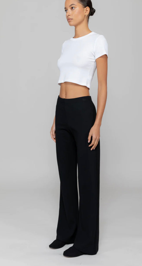 Rio Wide Leg Pant in Black