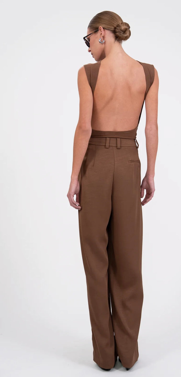 Veronica Top in Camel
