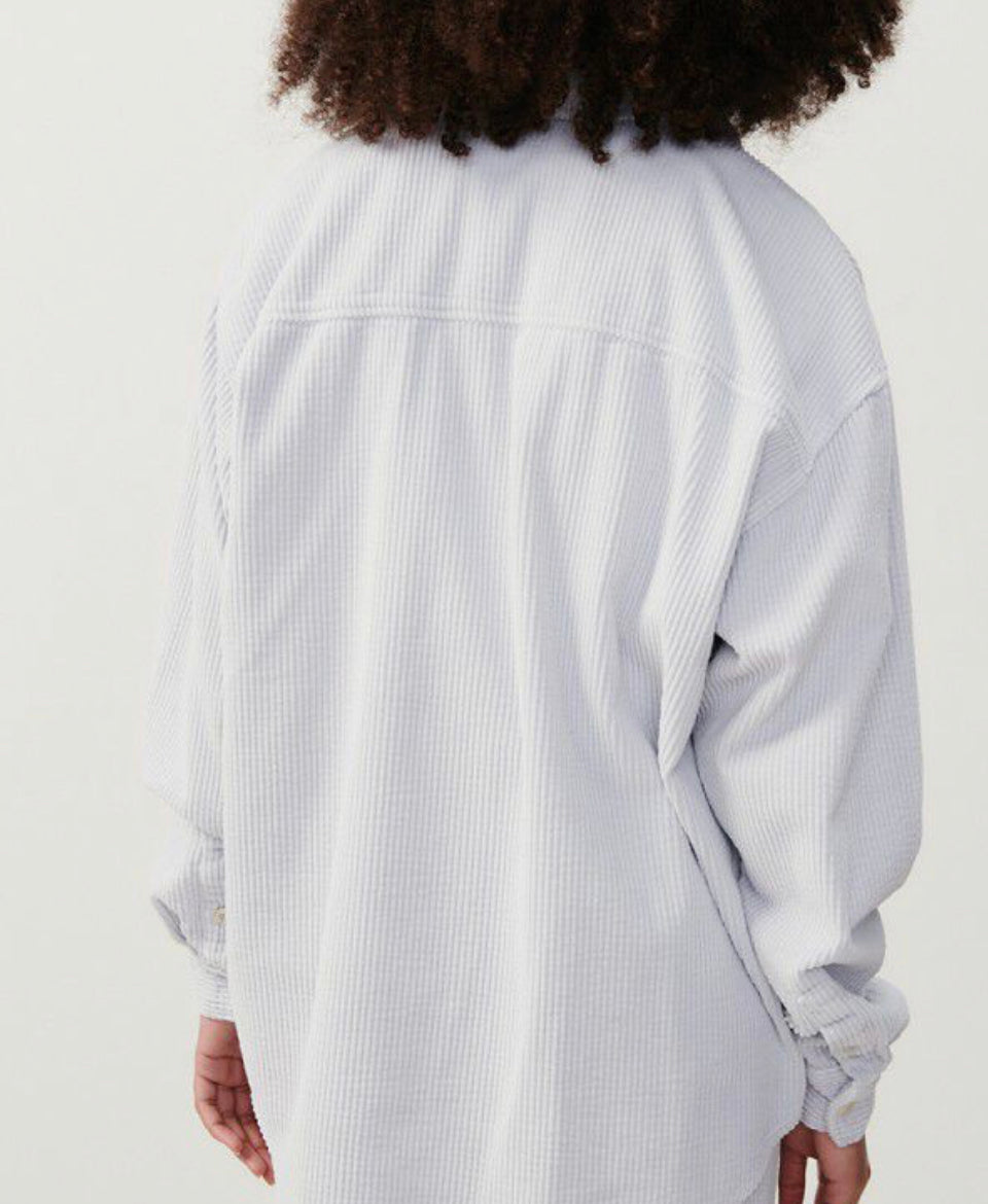 Women Shirt Padow in silver vintage