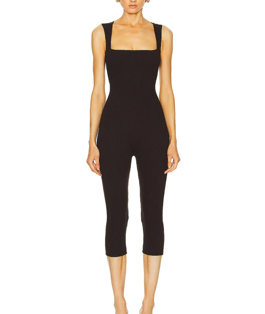 Bell Pedal Pusher Jumpsuit