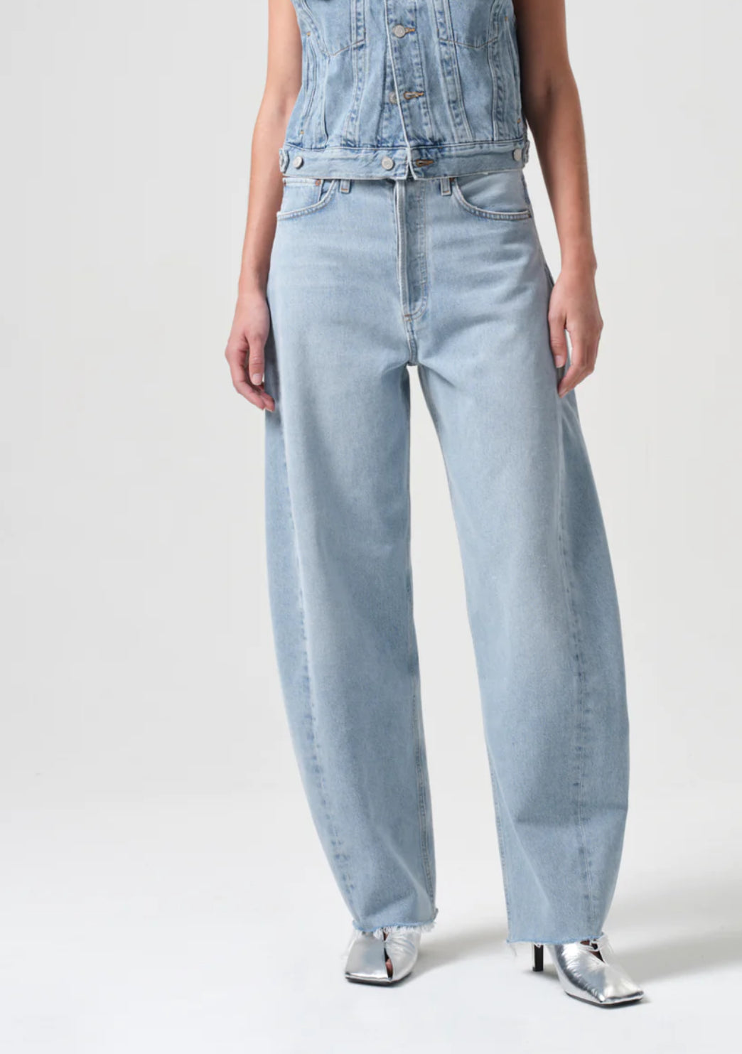 Luna Pieced Jean in Void