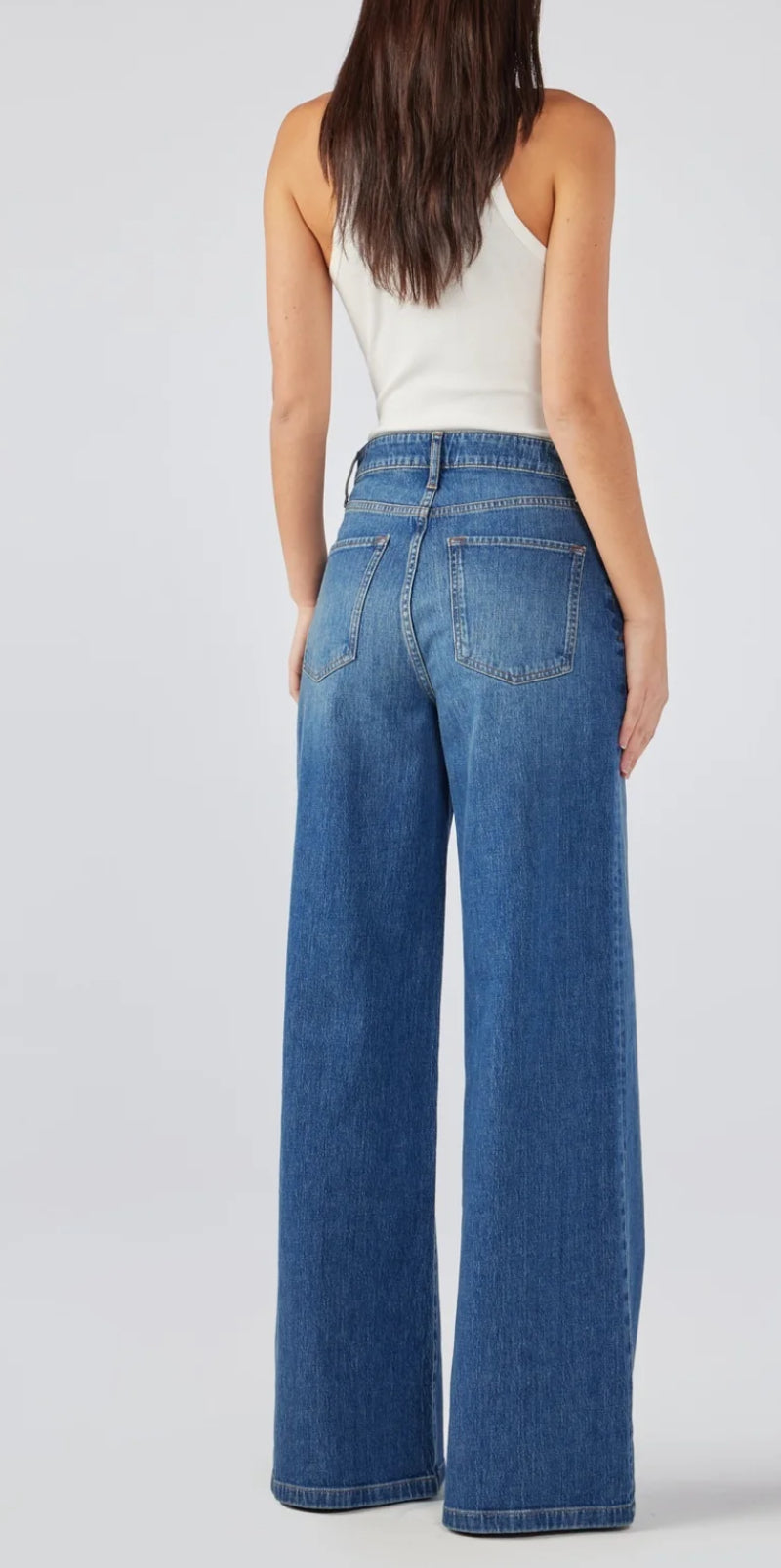 Ms. Fonda High Rise Wide Leg