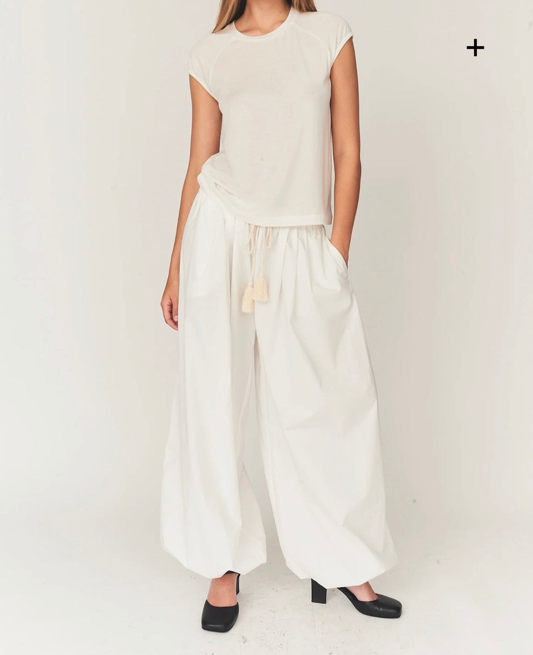 Bazaar Pants in White