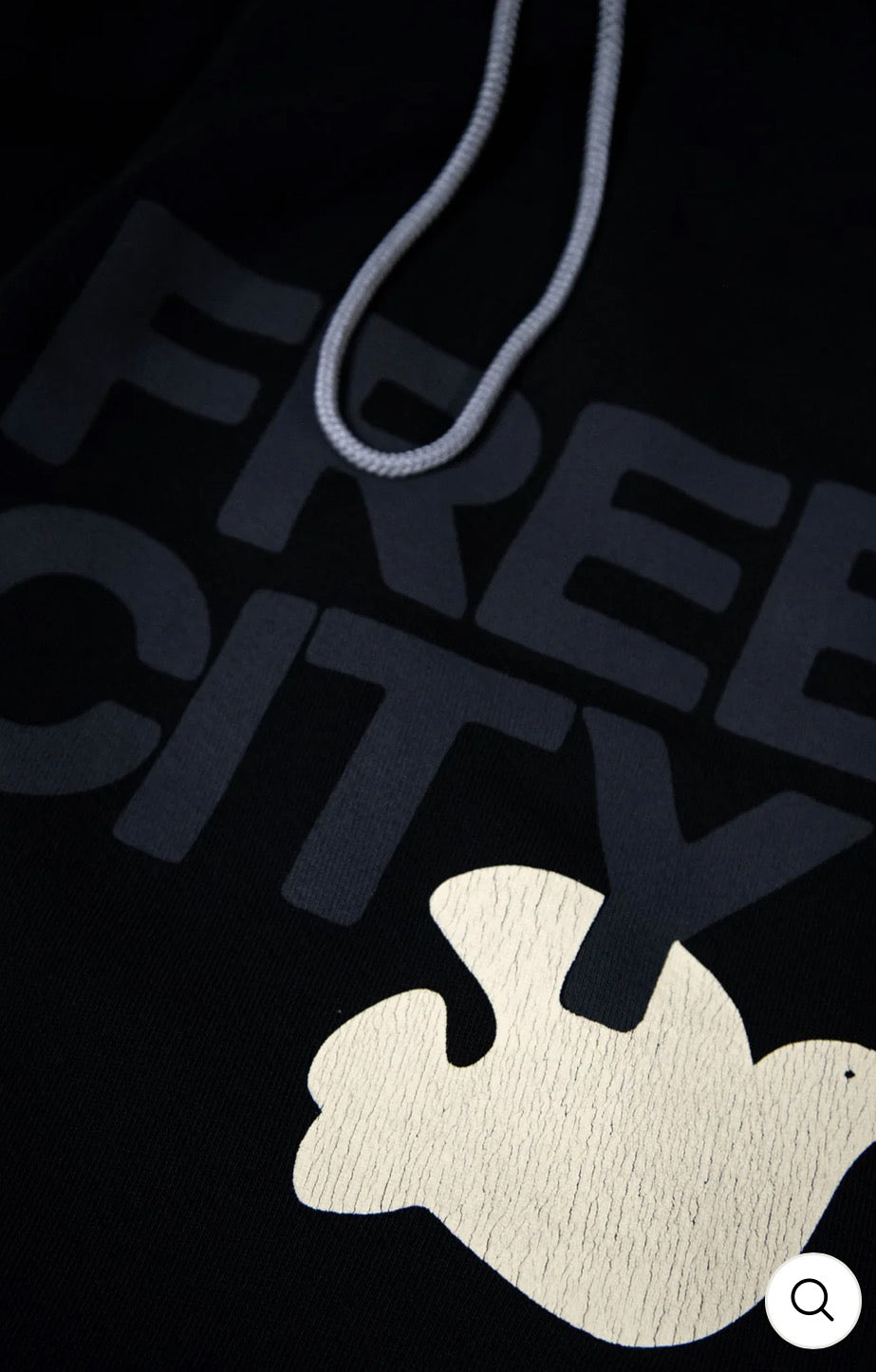 Freecity Large Sweatpant in Blackspace Cream