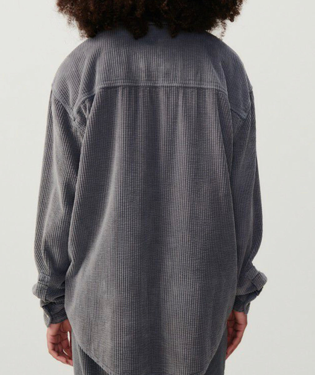 Women Shirt Padow in carbon vintage