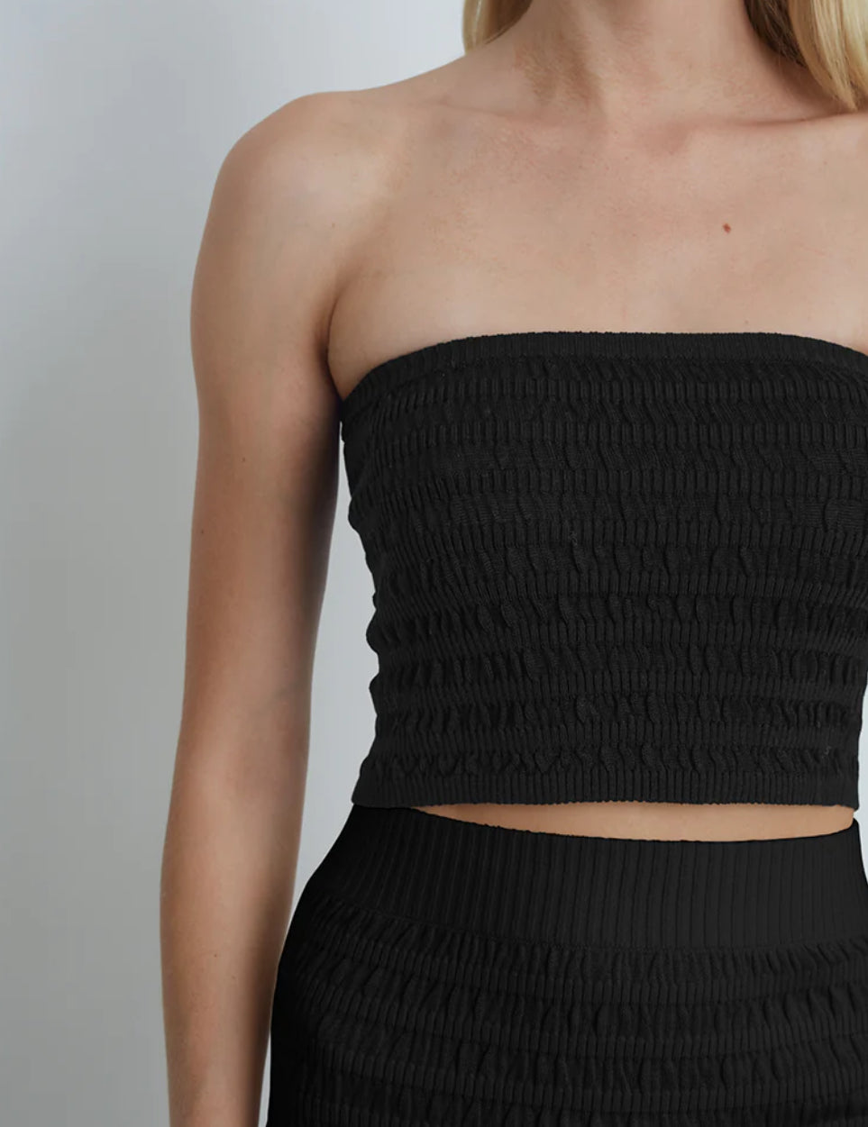 Tilly Tube Top in Black