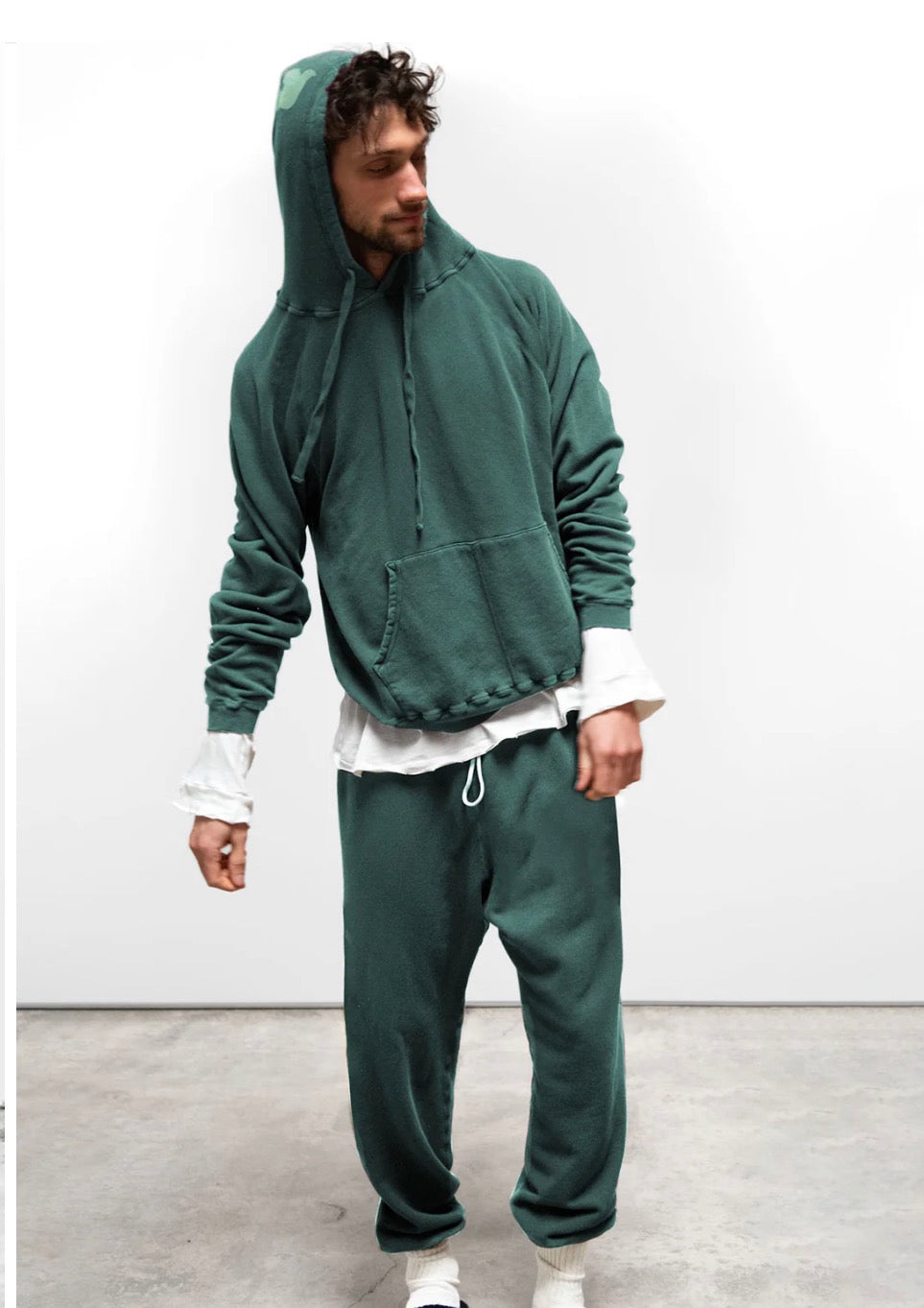 Basic Goodness LT Terry Fluff OG Sweatpant in Eatgreen