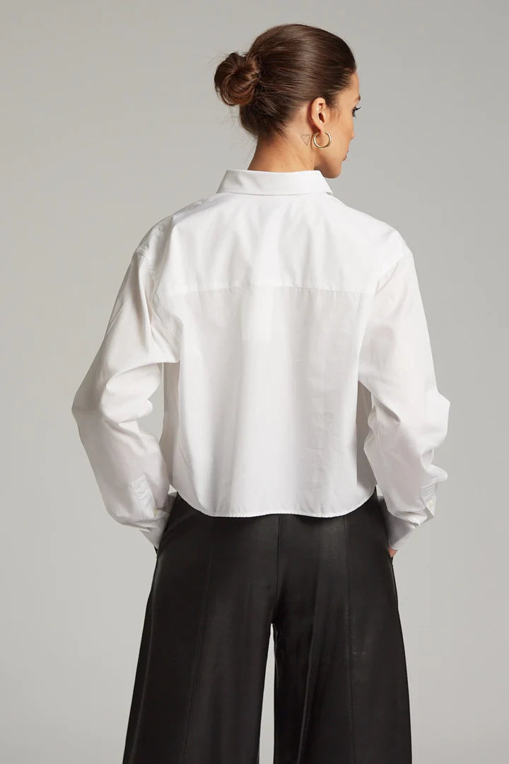 Cropped Button Up