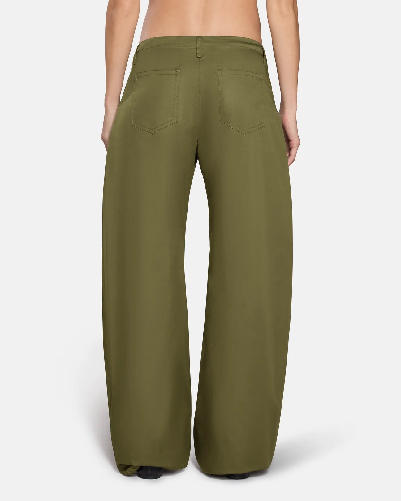 Isla Cinch Pant in Deep Olive