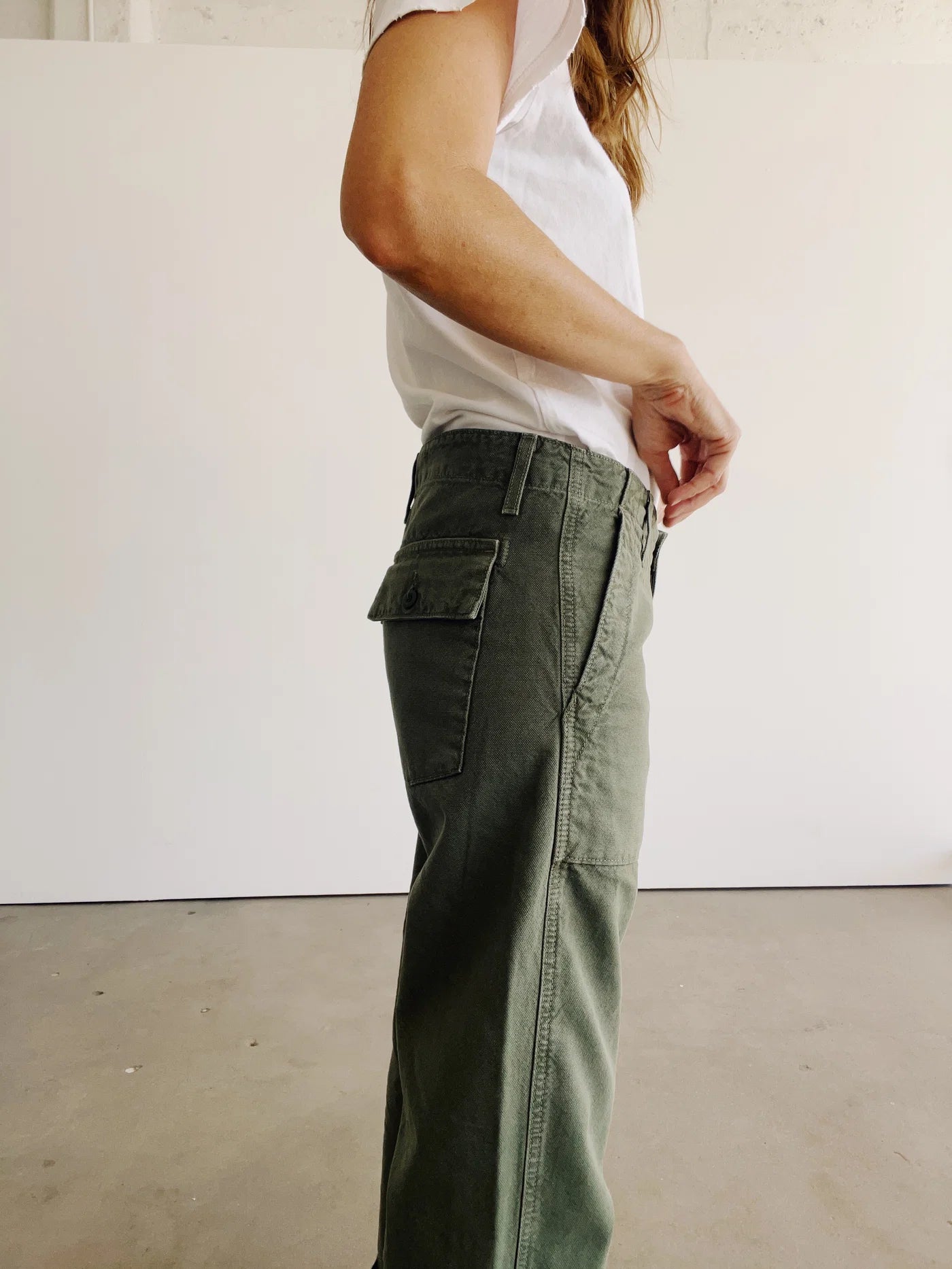 The Officer Pant in Fatigue