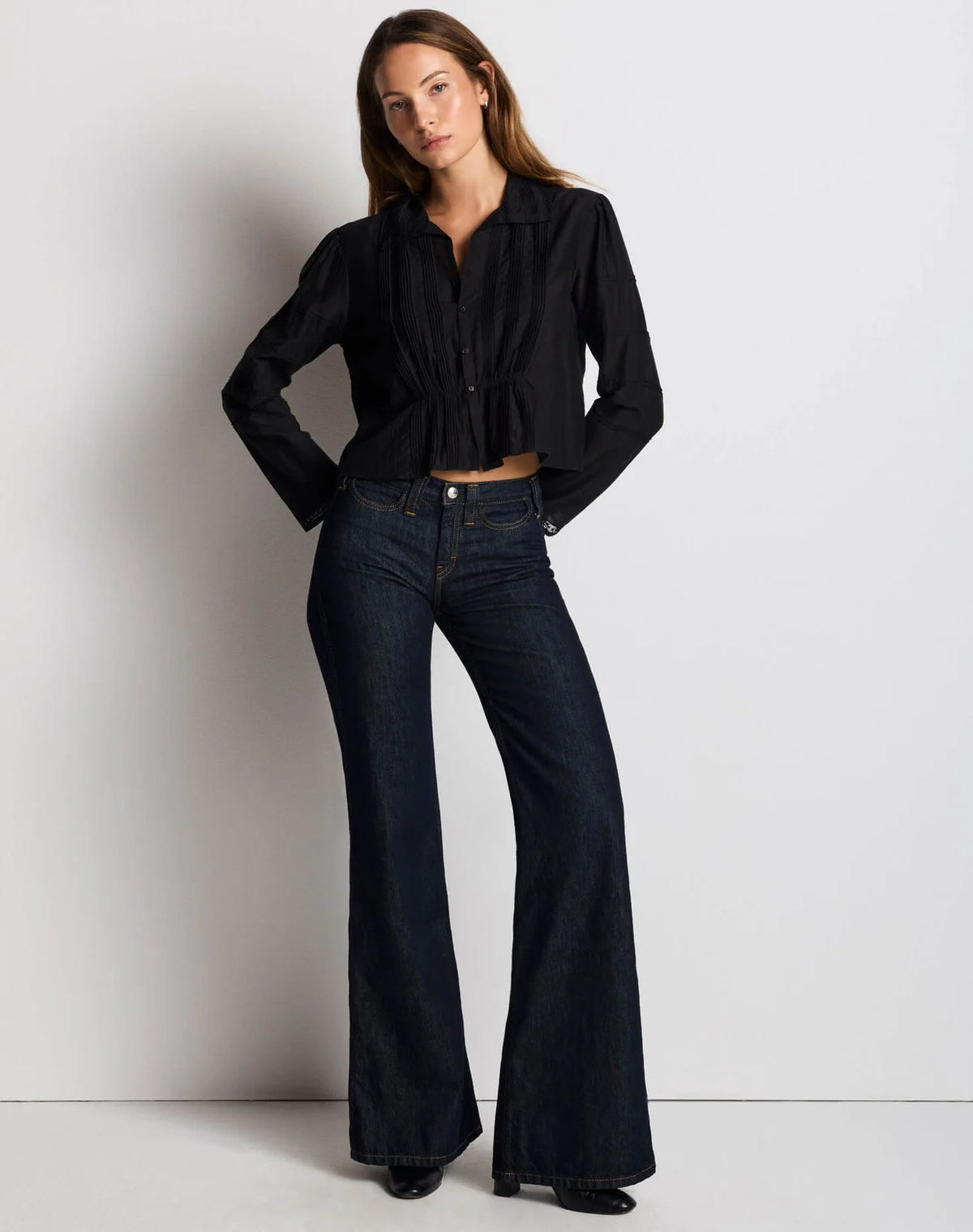 Addie Blouse in Black