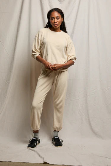 Gogo Loop Terry Jogger in Sugar