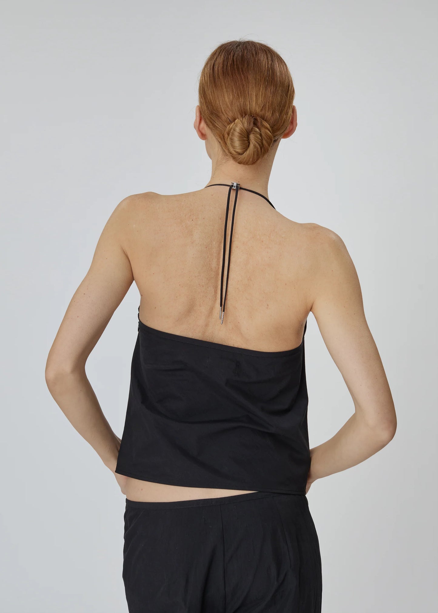 Toggle Tank in Black Nylon