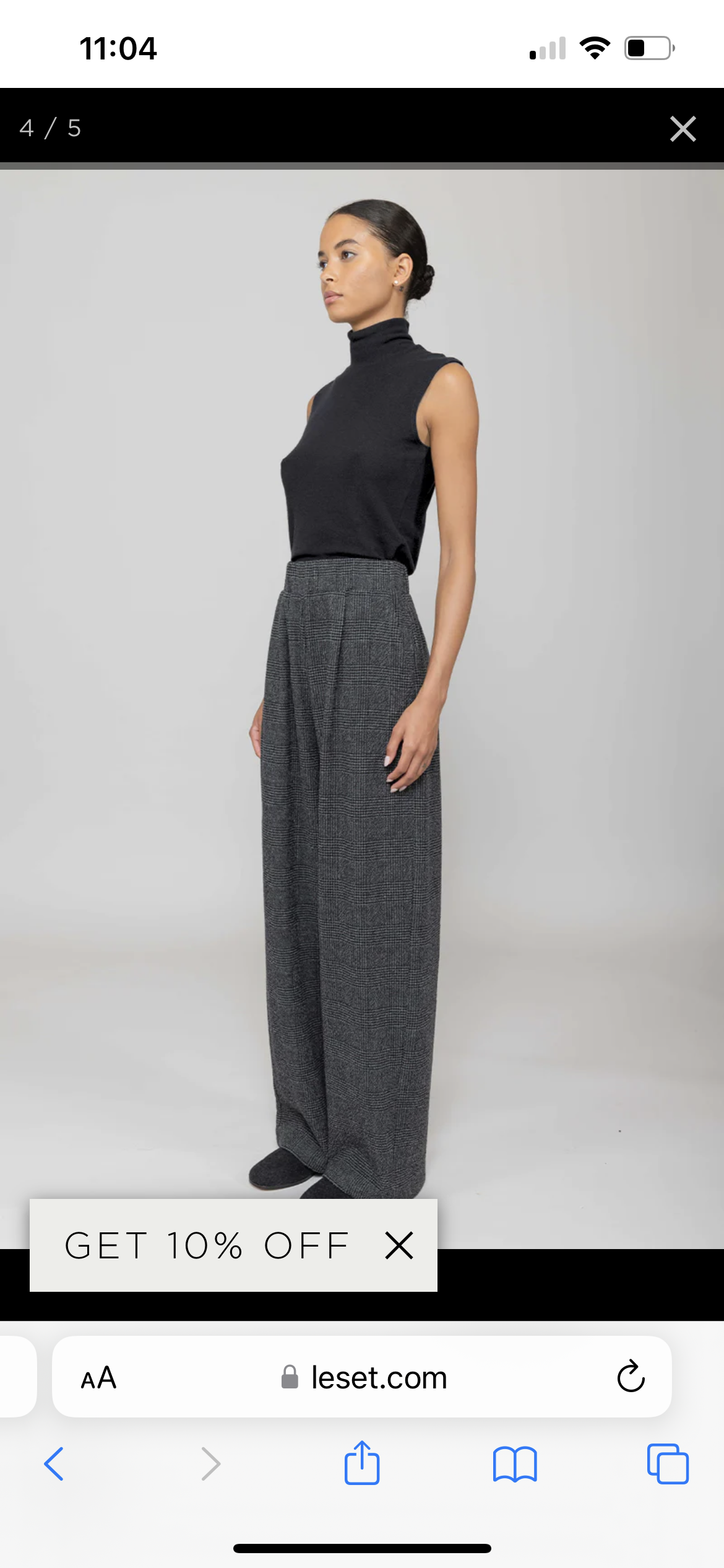 Austyn Pleated Pocket Pant