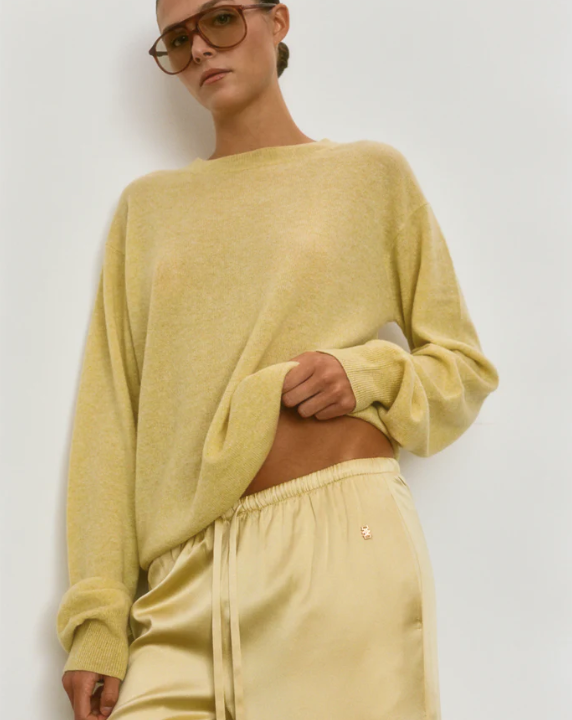 James Sweater in Butter