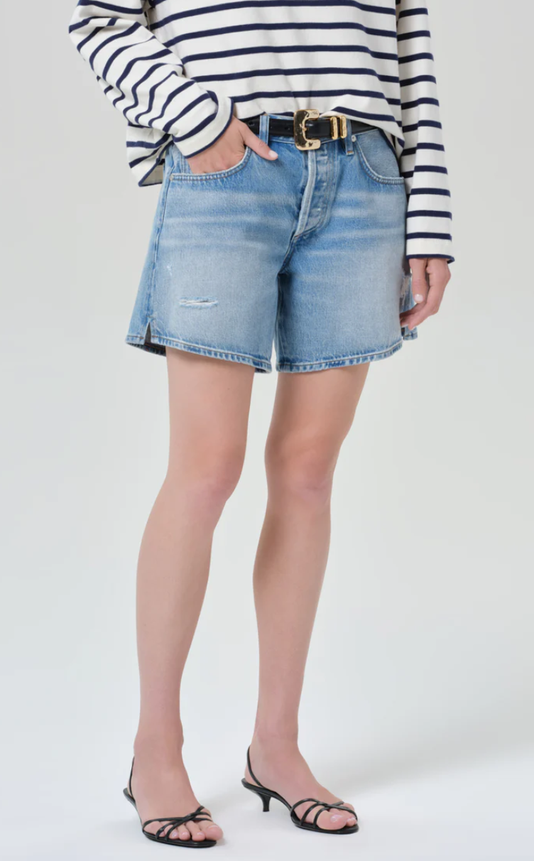 Billie Relaxed Short in Sparrow