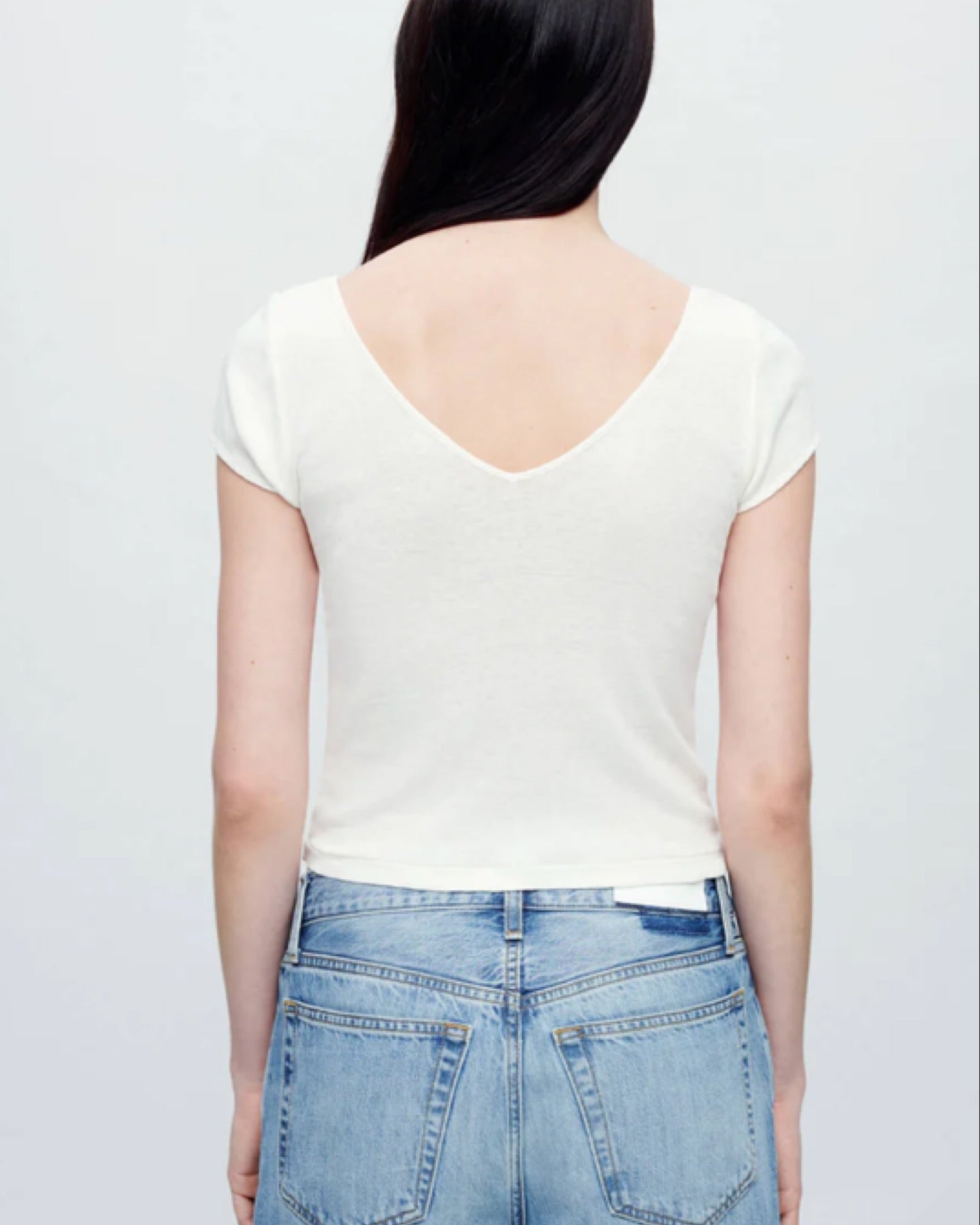 V Neck Baby Tee
