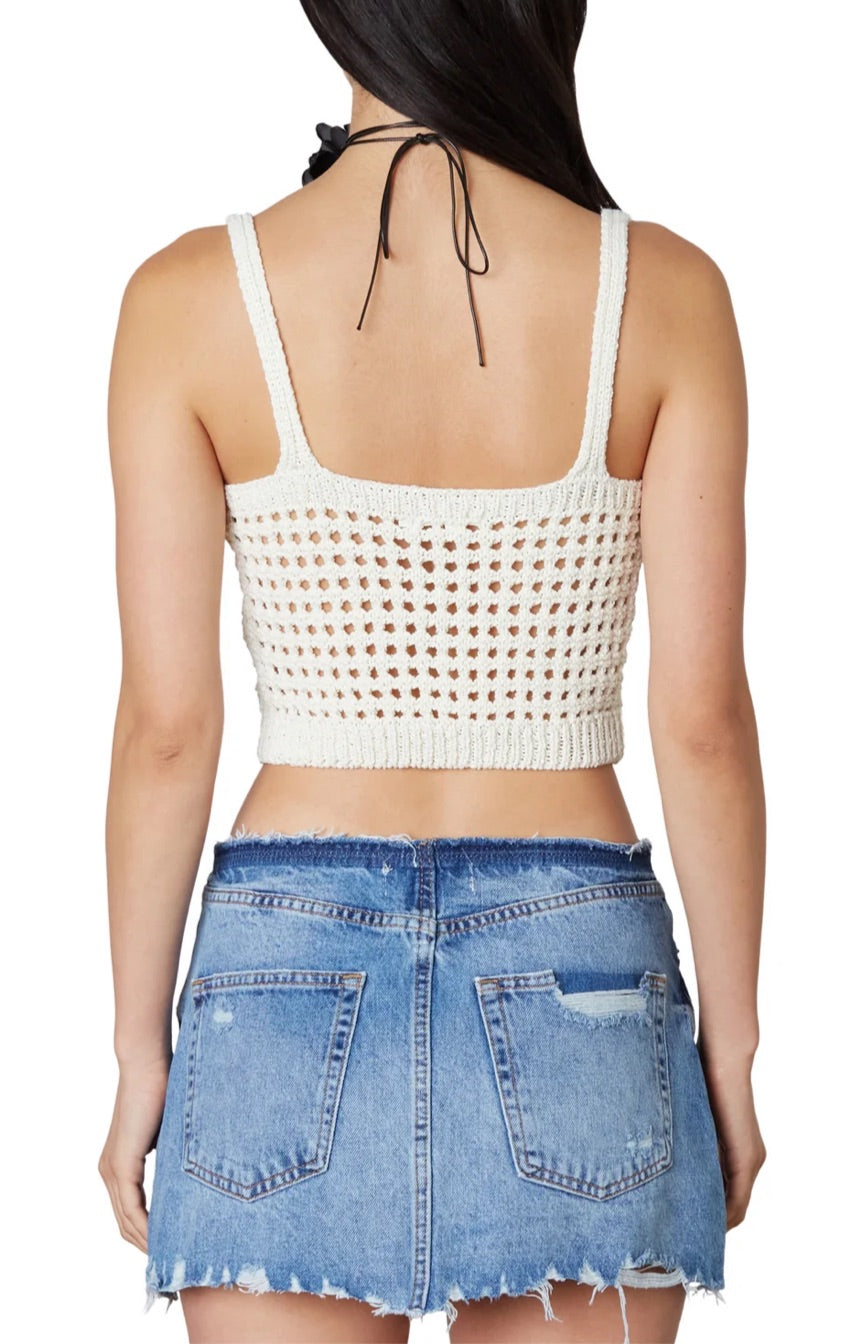 Open Knit Tank