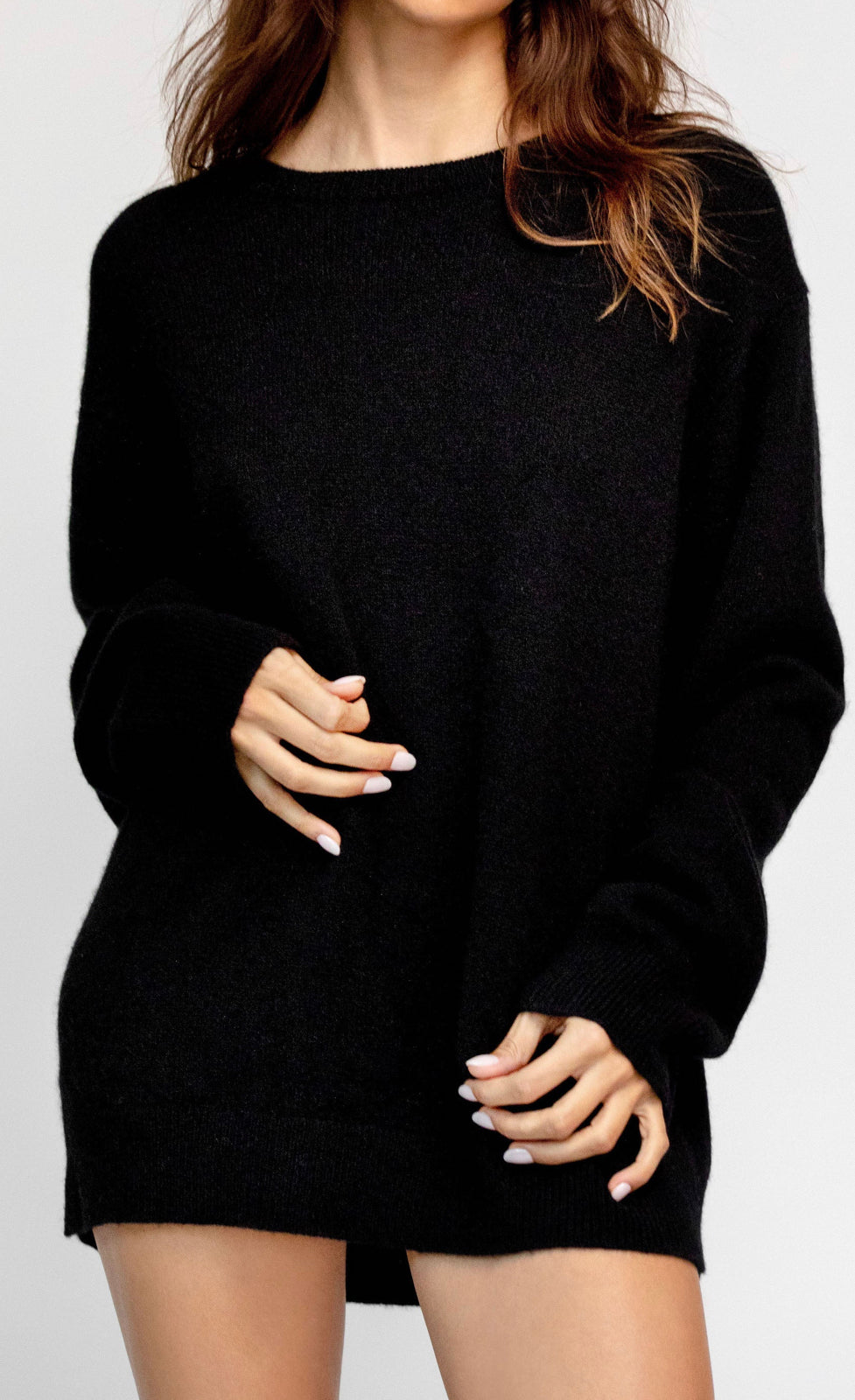 James Oversized Top in Black