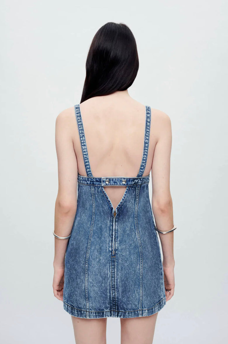 Seamed Shift Dress