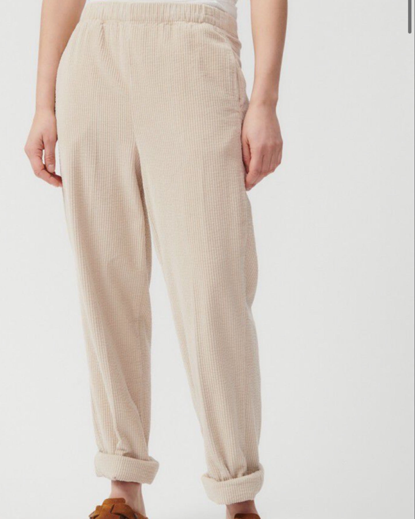 Women’s Trousers Padow in mastic